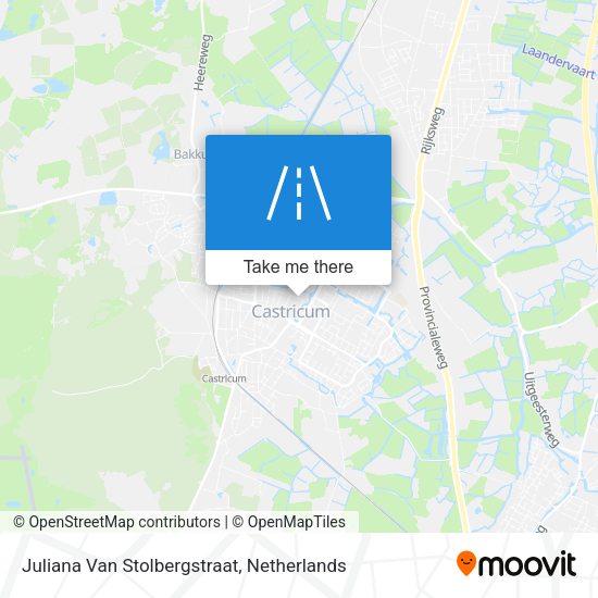 Juliana Van Stolbergstraat map