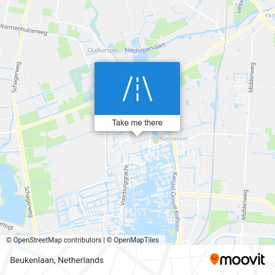 Beukenlaan map