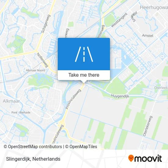 Slingerdijk map