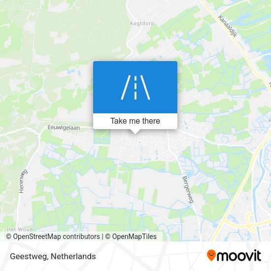 Geestweg map