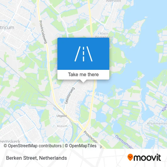 Berkenstraat map