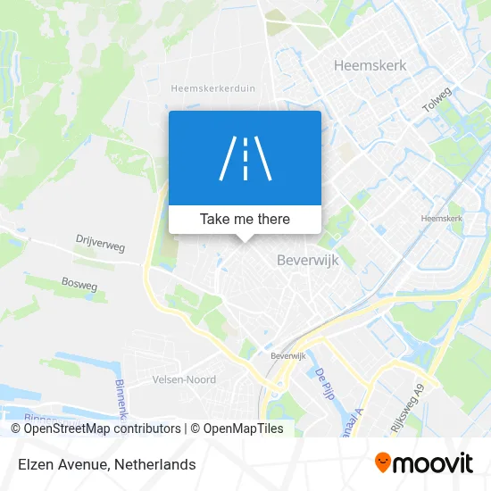 Elzenlaan map