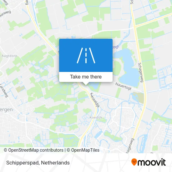 Schipperspad map