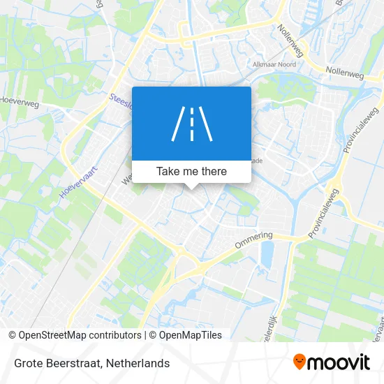 Grote Beerstraat map