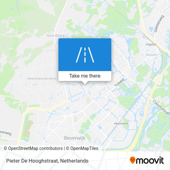 Pieter De Hooghstraat map