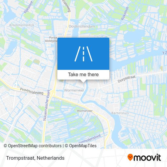 Trompstraat map