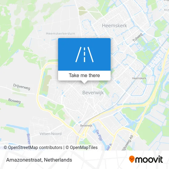 Amazonestraat map
