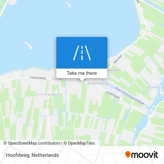 Hoofdweg map