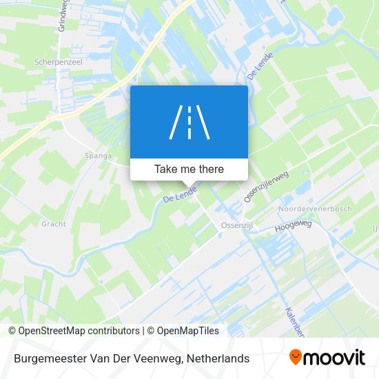 Burgemeester Van Der Veenweg map