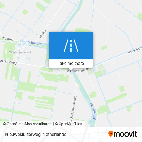 Nieuwesluizerweg map