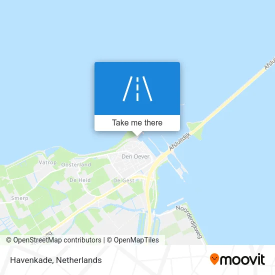Havenkade map