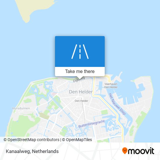 Kanaalweg map