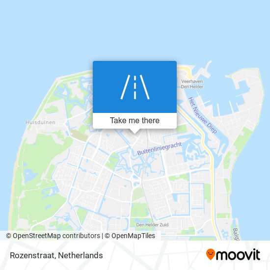 Rozenstraat Karte