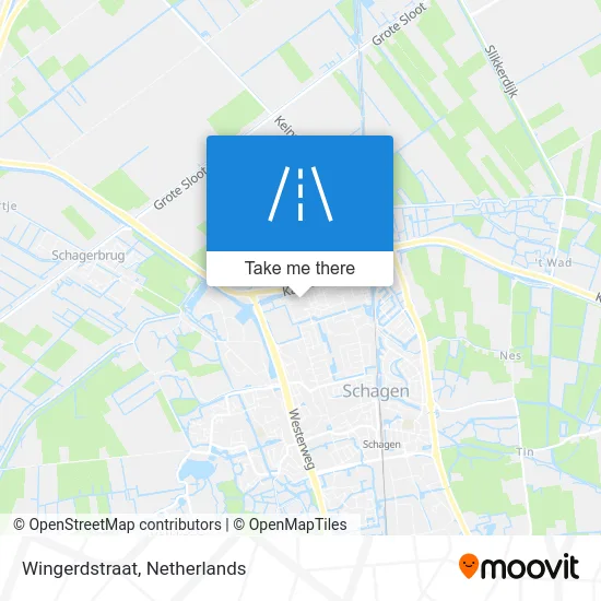 Wingerdstraat map