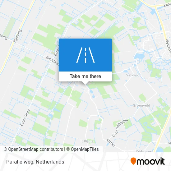 Parallelweg map