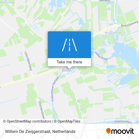 Willem De Zwijgerstraat map