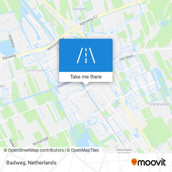 Badweg map