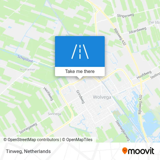 Tinweg map