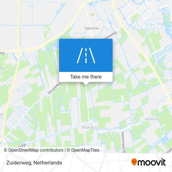 Zuiderweg map