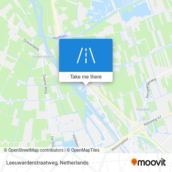 Leeuwarderstraatweg map