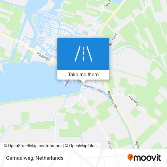 Gemaalweg map