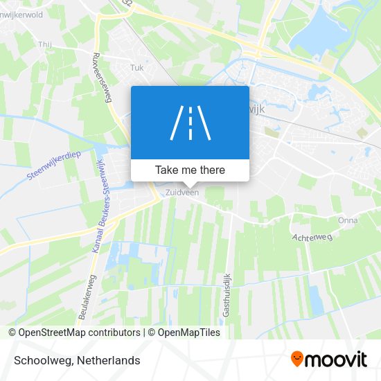 Schoolweg map