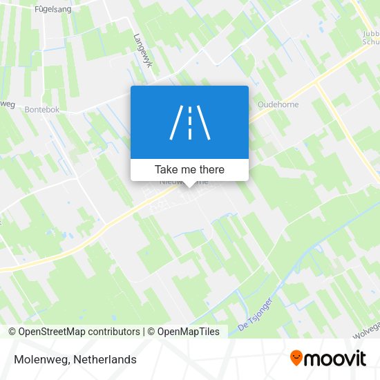 Molenweg map