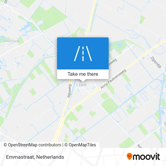 Emmastraat map