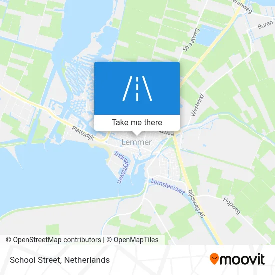 Schoolstraat map