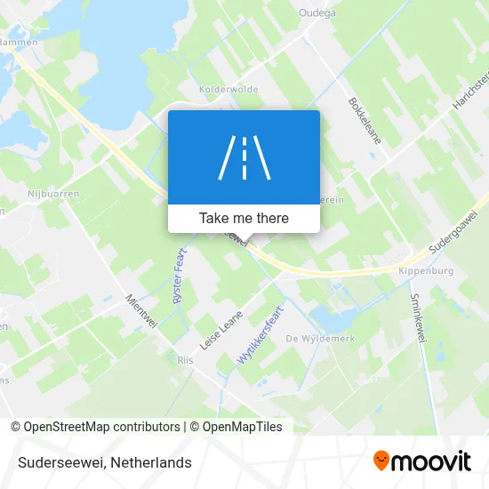 Suderseewei map