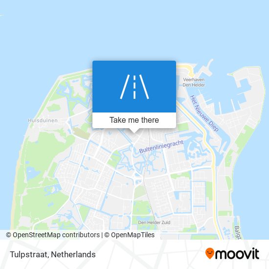Tulpstraat Karte