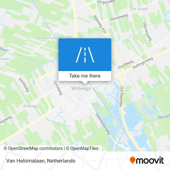 Van Helomalaan map