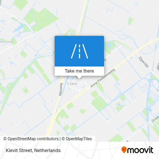 Kievitstraat map