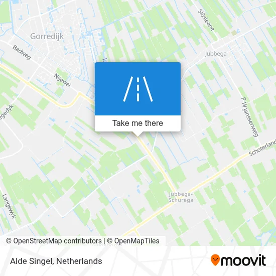 Alde Singel map