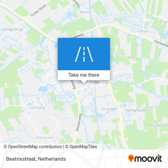 Beatrixstraat map