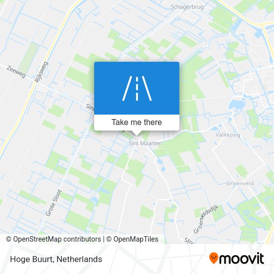 Hoge Buurt map