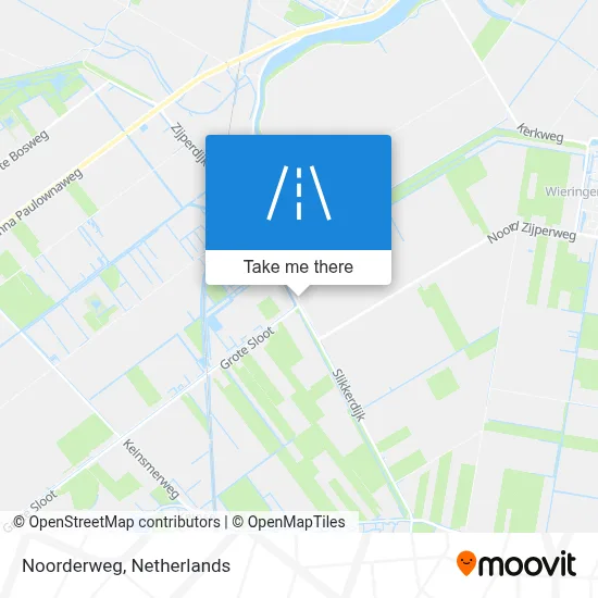 Noorderweg map