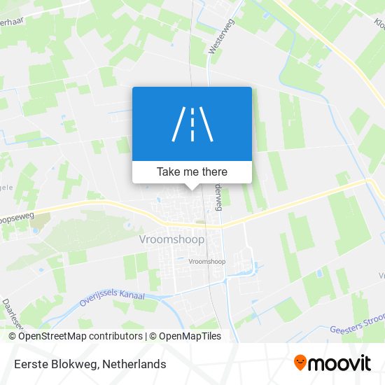 Eerste Blokweg map