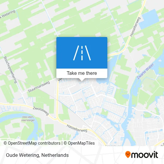 Oude Wetering map