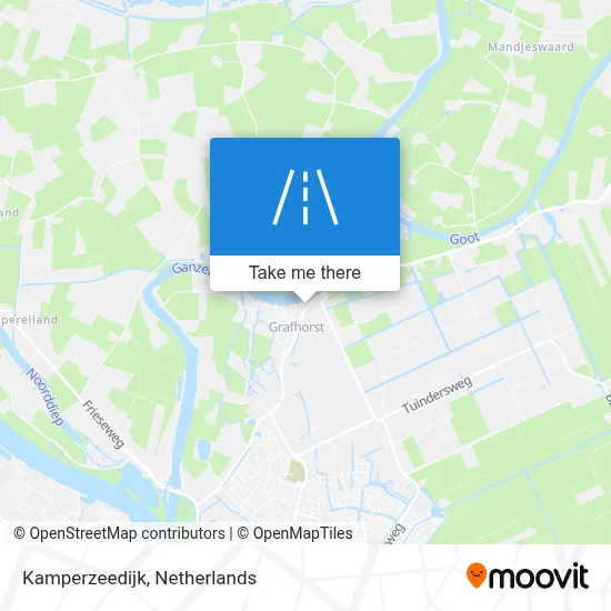 Kamperzeedijk map