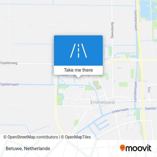 Betuwe map