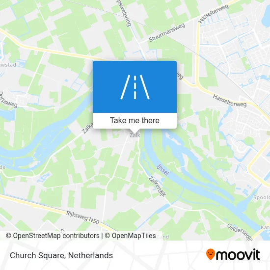 Kerkplein map