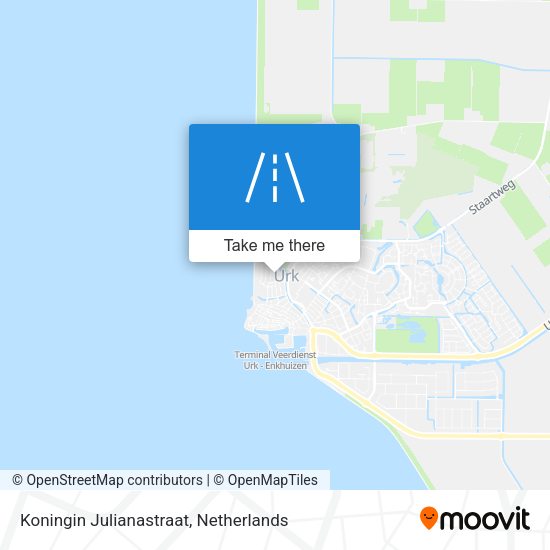 Koningin Julianastraat map