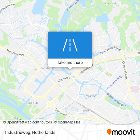 Industrieweg map