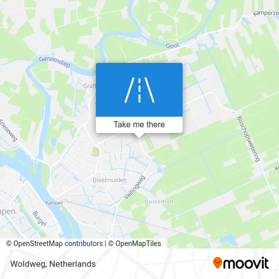 Woldweg map