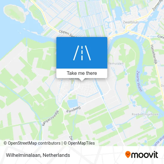 Wilhelminalaan map