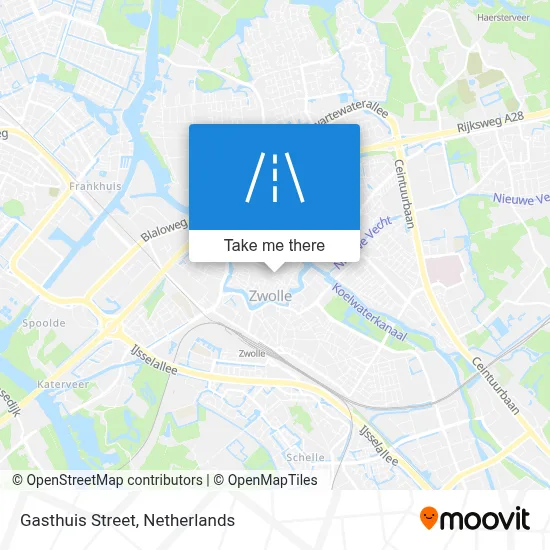Gasthuisstraat map