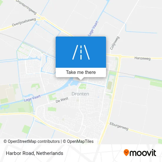 Havenweg map