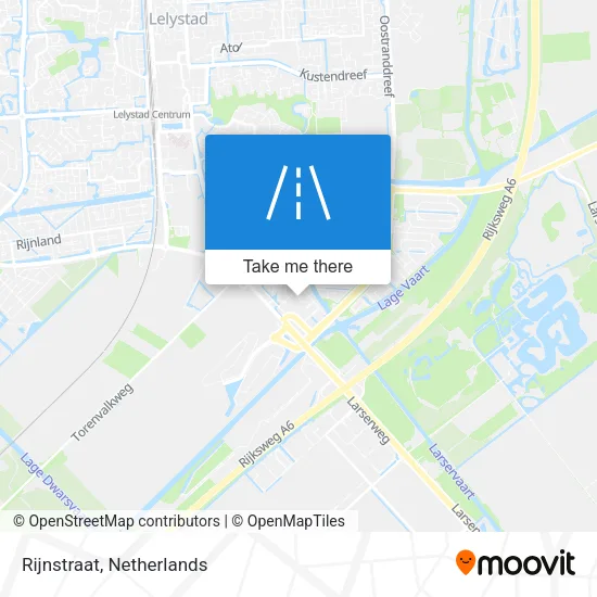 Rijnstraat map