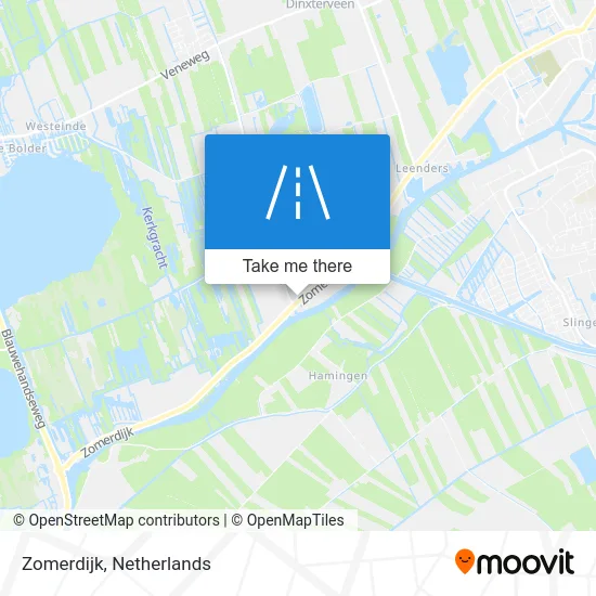 Zomerdijk map